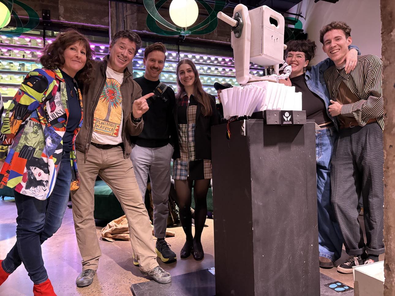 Photo de groupe des collaborateurs du projet