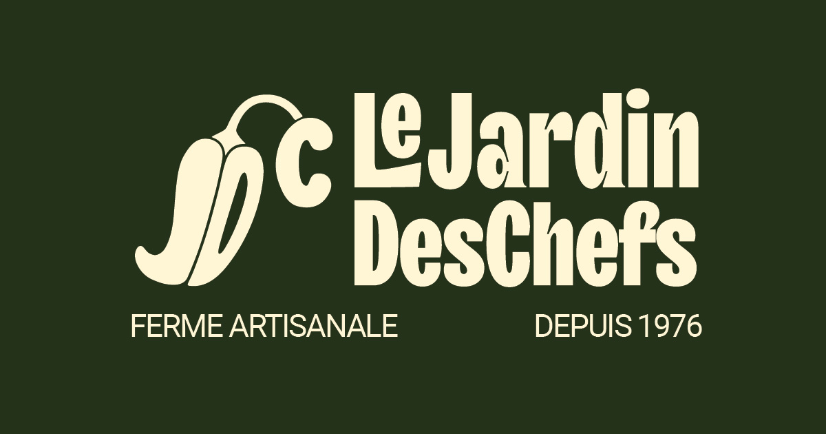 Logo du Jardin des Chefs version deux